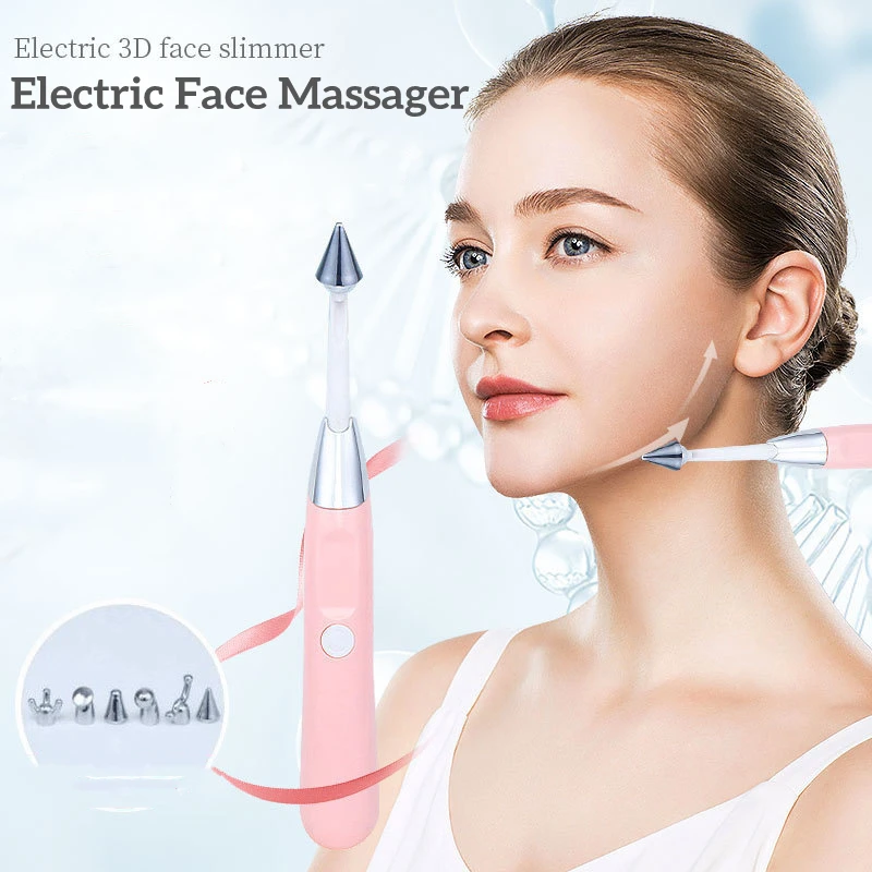 MultifunctionalMassageBar6VibratingMassageHeadsFaceSlimming