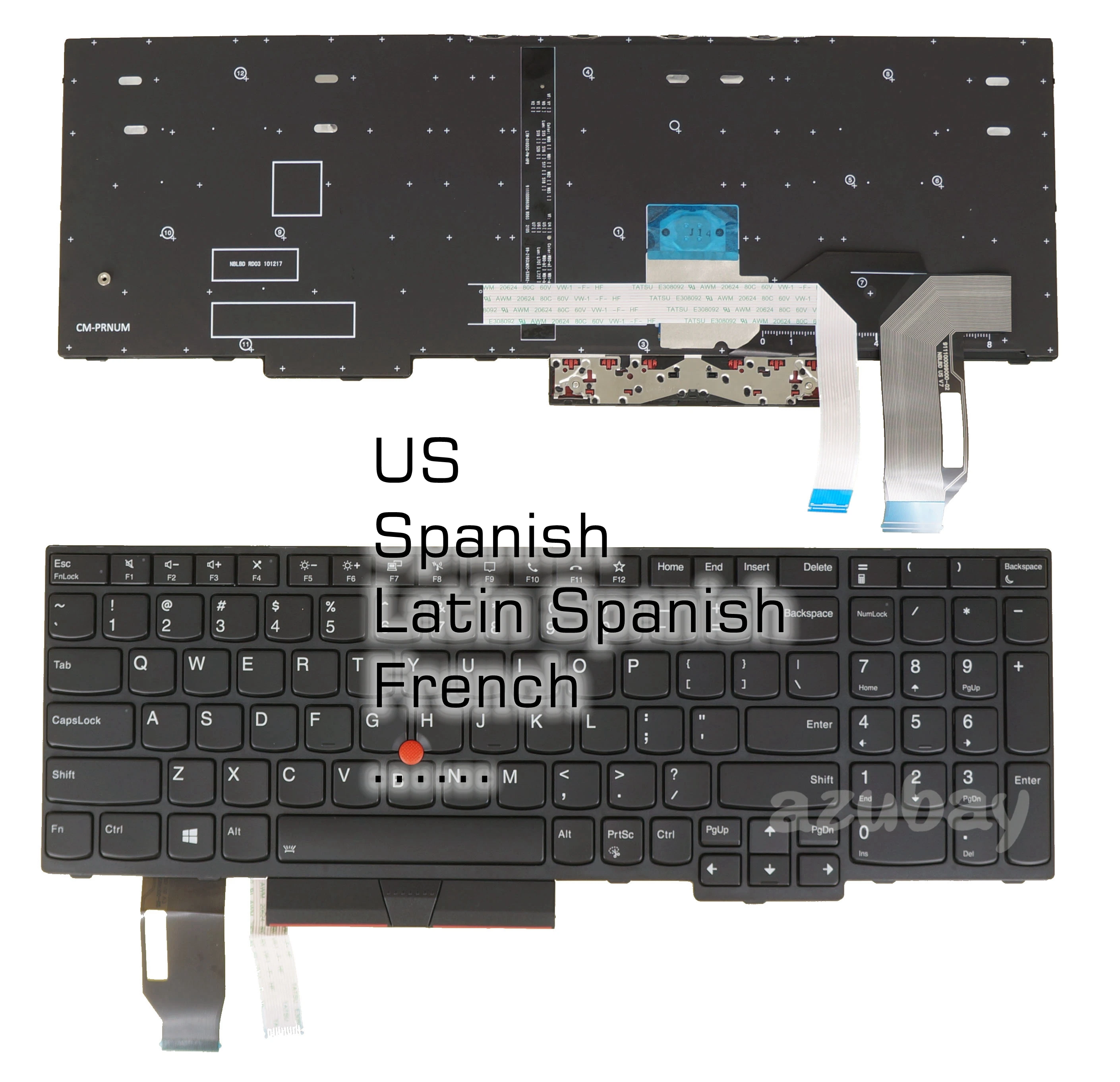 Teclado para Thinkpad 5n20v78916 5n20v78117 5n20v78008 5n20v78910 5n20v78111 5n20v78002 5n20v78009 5n20v78118 5n20v78917 Backlit