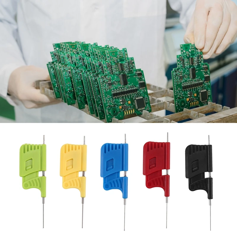 Test Clip 10Pcs SDK08 Test Clip SMD IC Test Hook Clips For Electrical Testing Ultra Small Clip Chip