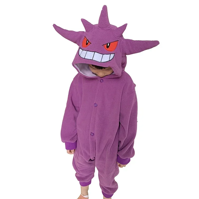 Onesie Charizard pour enfants, costume de Halloween pour filles, pyjama pi&egrave;ce enfants, Gengar, Kigurumi, Umbreon, Eevee