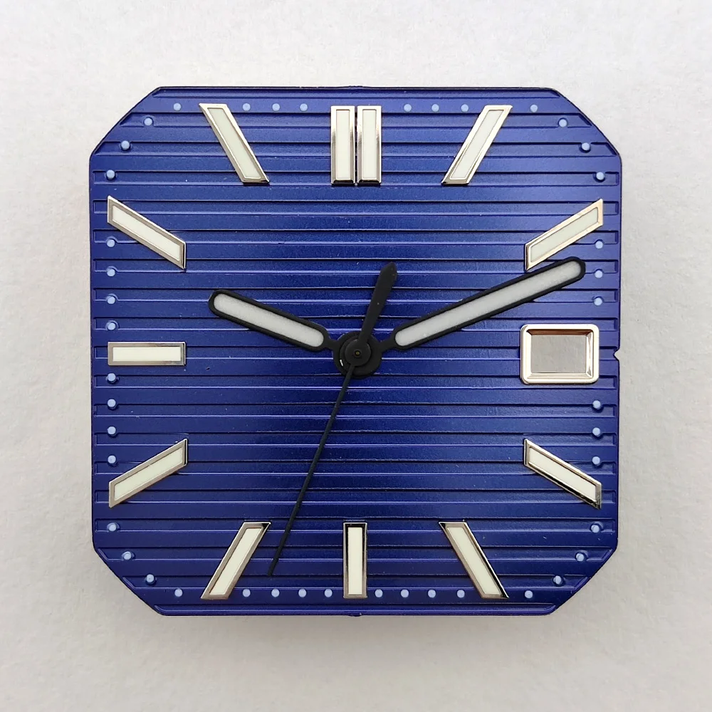 Men's Automatic Watch Kit - Square Dial, Waterproof 316L Stainless Steel Case