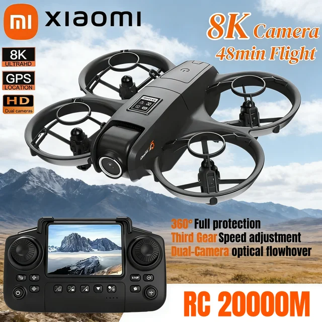 Xiaomi YL3 Drone Professional 8K Dual Camera Long Battery Life GPS WIFI Brushless Motors Obstacle Avoidance Foldable Quadcopter