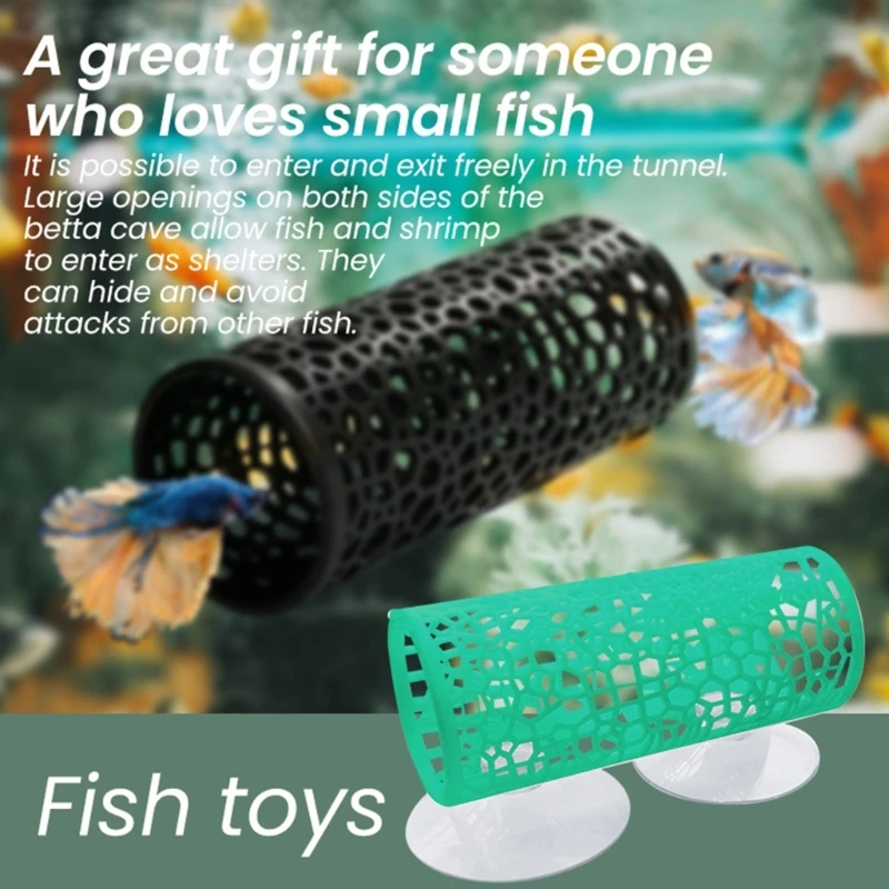 Resins Fish Tanks Bettas Tube Sleep Bed