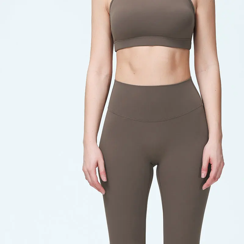 

Autumn Yoga Pants for Women High Waist Nude High Elastic Lycra Sports Fitness Running Yoga Pants Energy Seamless Bottoming Pants