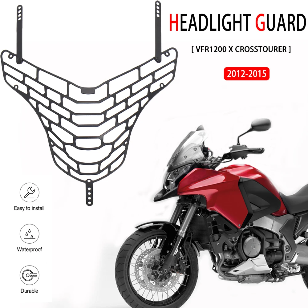 

2012 2013 2014 2015 For Honda VFR1200X VFR 1200X Crosstourer NEW Motorcycle Accessories Headlight Guard Protector Cover