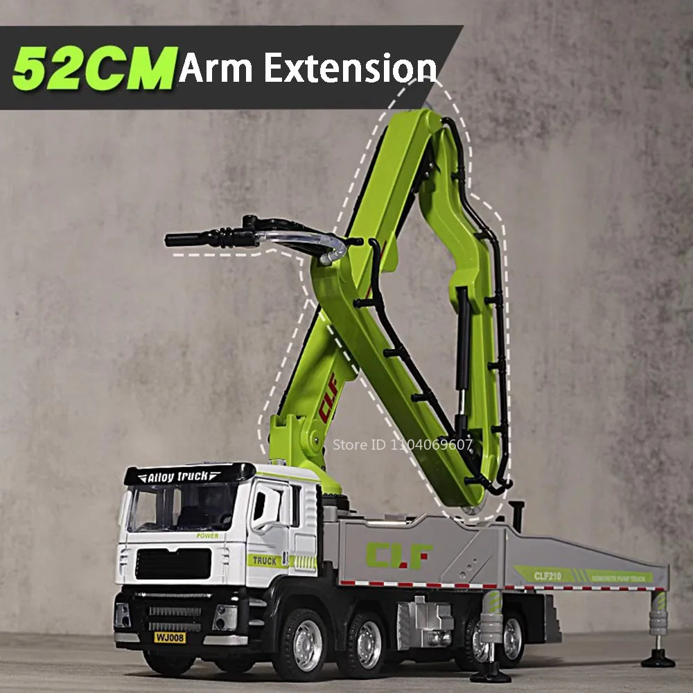 لعبة شاحنة رش للأطفال، مصنوعة من المعدن المصبوب، م...