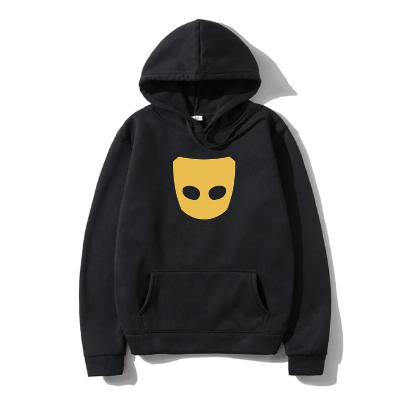 

Hoodies Fashion Cool Men Outerwear Women Funny SweatSweatshir Grindr Logo Customized Printed Outerwear