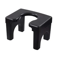 Squatting Toilet Stool Chair Non Slip Thick Household Widen Panel Sturdy Rounded Edge Easy to Wash Potty Chairs for Bathroom 1