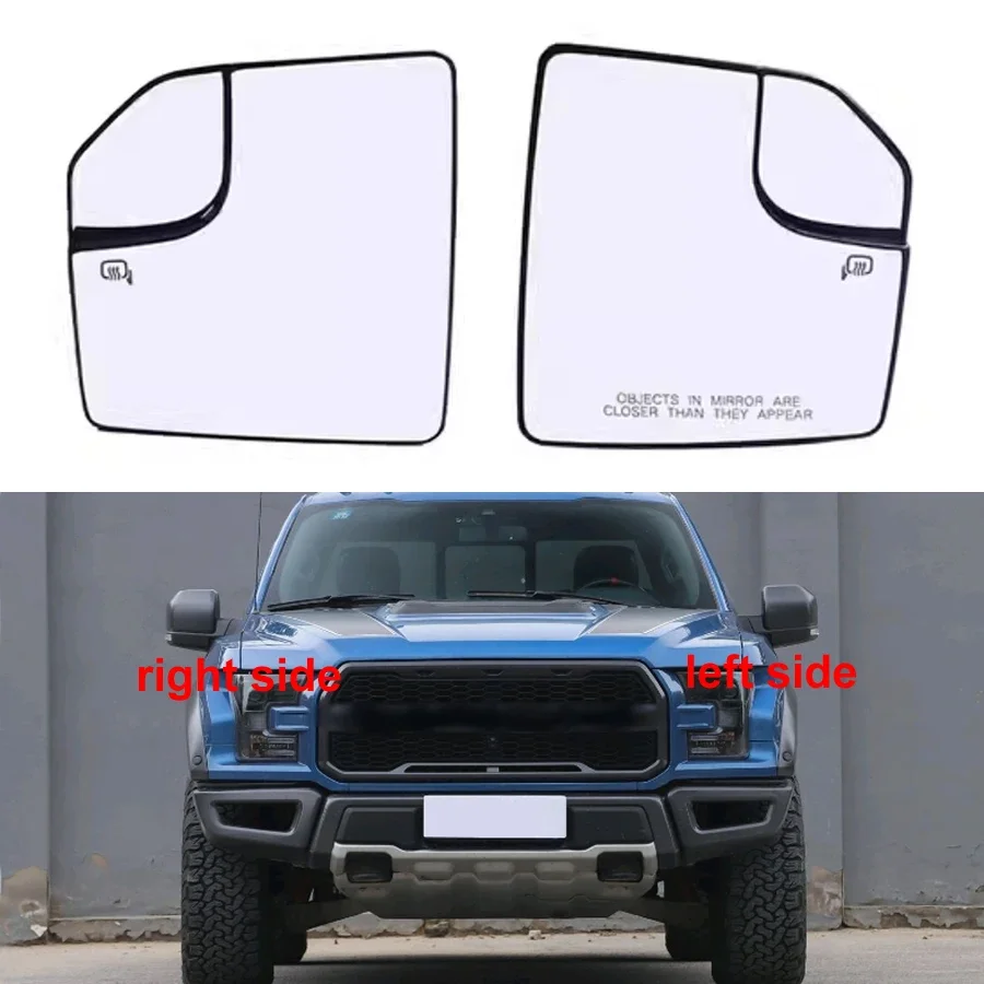 

For Ford Raptor F150 2015-2020 US Version Replace Rearview Mirror Lenses Exterior Side Reflective Glass Lens with Heating