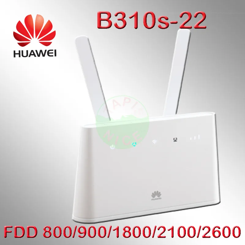 Unlocked Huawei 4G Wireless Routers B310 B310s-22 b310s with Antenna 3G CPE Routers WiFi Hotspot with Sim Slot -
