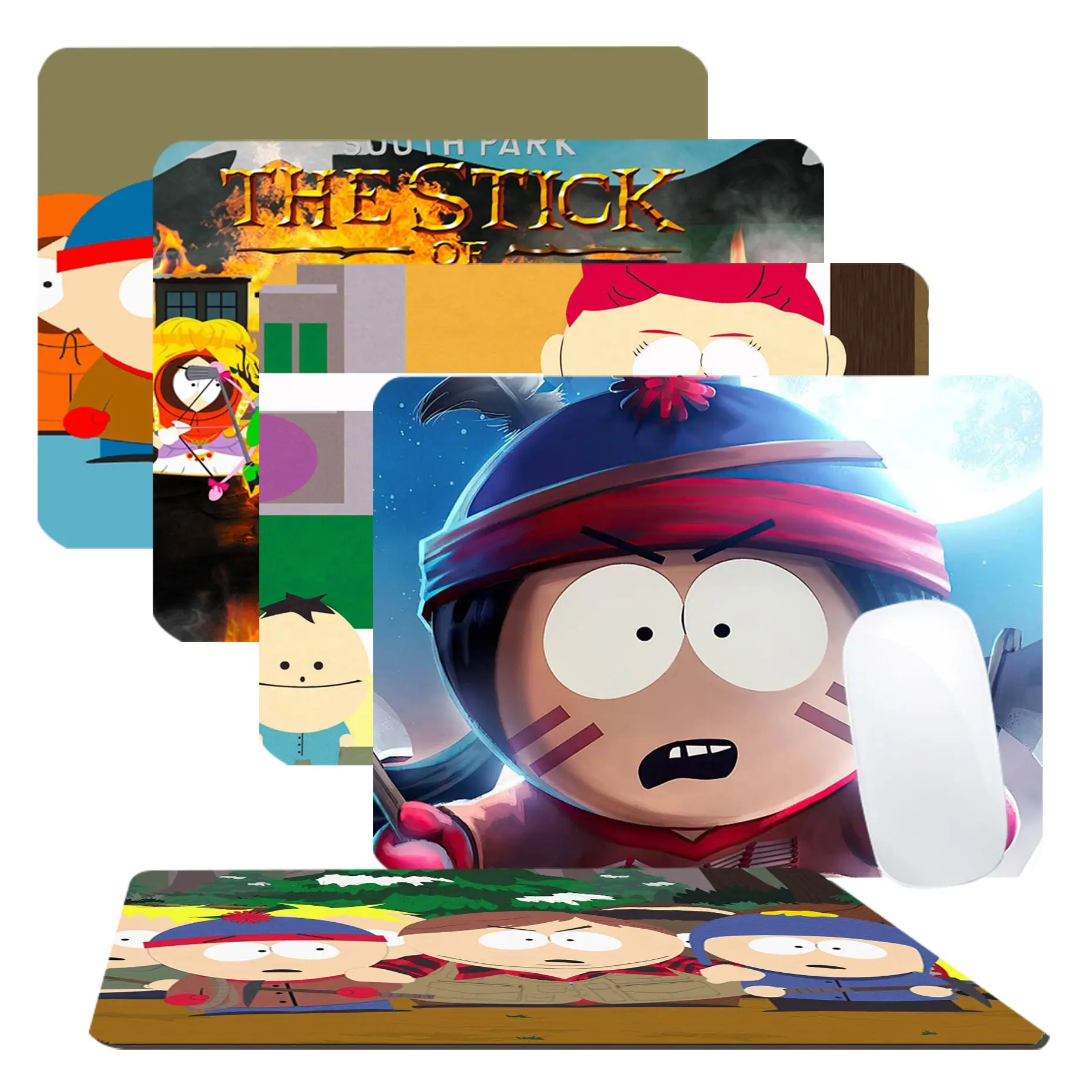 

Bag the-S-stick-S-of-truth-south-park Mousepad Small Cartoon Anime Gaming Mouse Pad Keyboard Smooth Company for Gamer Mousemat