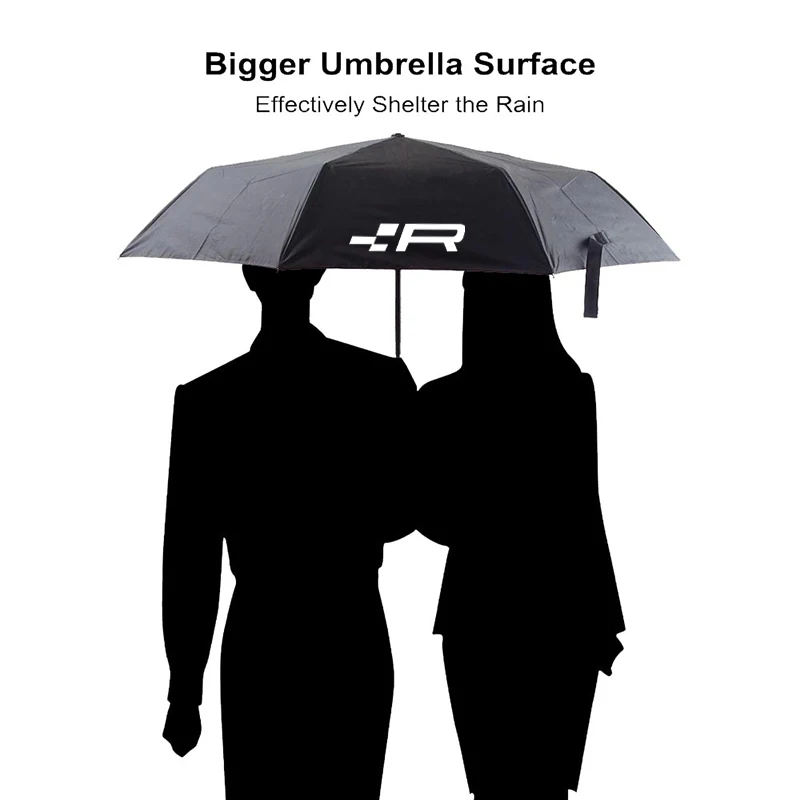 Car Automatic Folding Windproof Sunshade Umbrella For Seat R Seat CUPRA R + Car Umbrella For Accessories