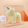 Eternal Rose Unicorns With Box Artificial PE Flower Wing Crown Veil Unicorns Valentine's Day Girl Friend Women Mother's Day Gift 5