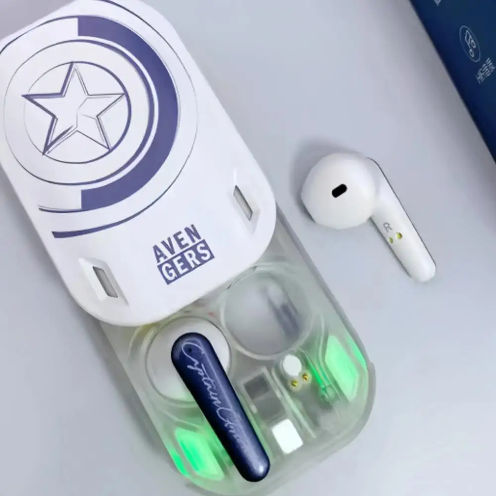 

Marvel Authentic Mr19 Bluetooth Headset Disney Wireless Gaming Men's Sports In-ear Ultra Long Standby Birthday Gift