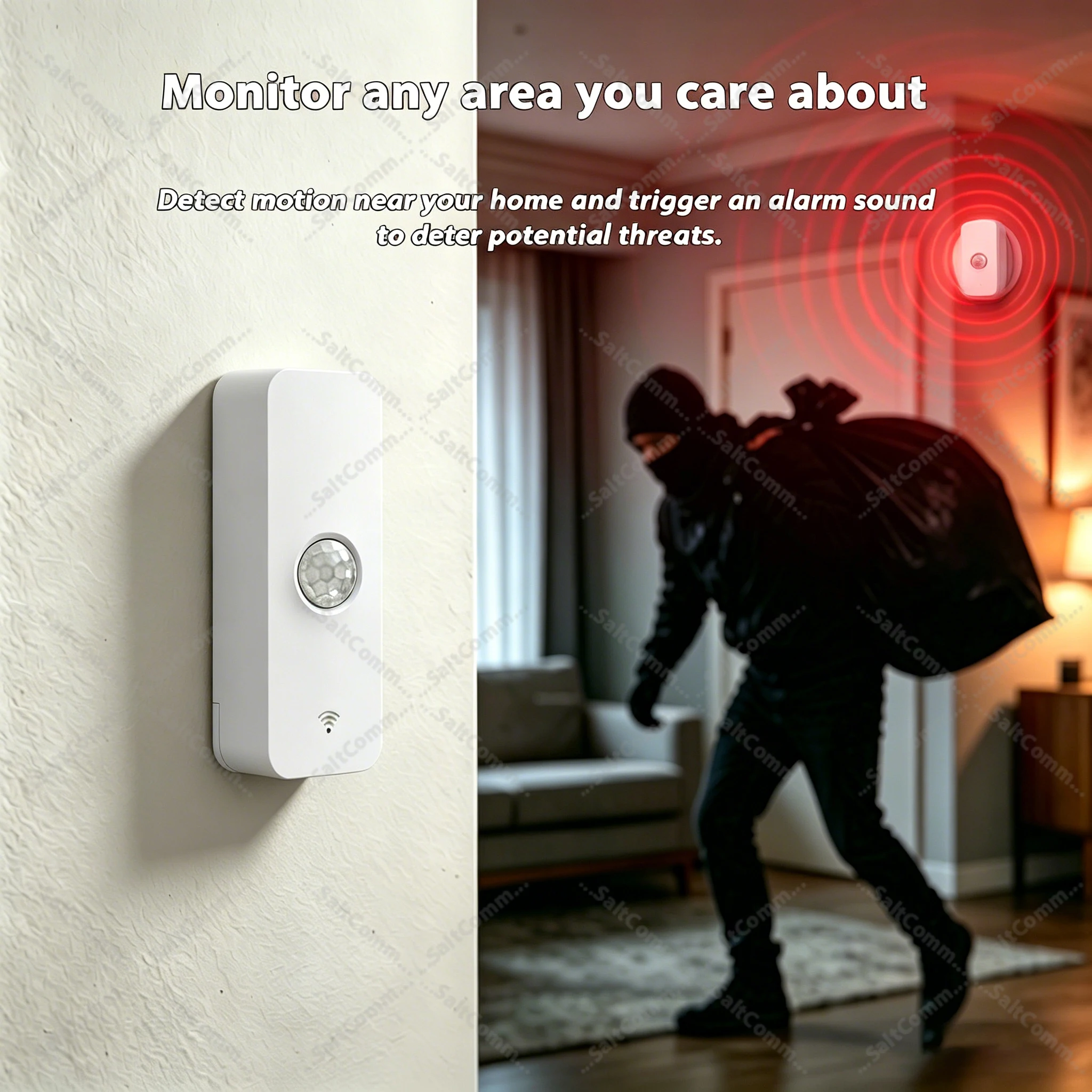 รูปสินค้า เซ็นเซอร์ตรวจจับเคลื่อนไหว Zigbee 3.0 PIR สำหรับบ้านอัจฉริยะ