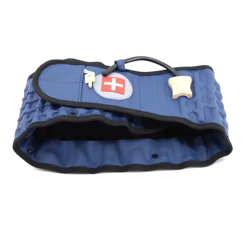 Decompression Massager Back Pain Relief Spinal Lumbar Iatable Traction Air Waist Support Brace Belt_voghion.com