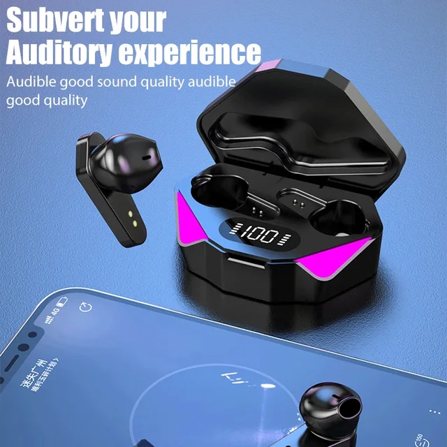 TWS Wireless Earphone Bluetooth Headphone 65ms Low Latency Earbud Esport Gaming Headset Gamer with Mic For Xiaomi iPhone 3