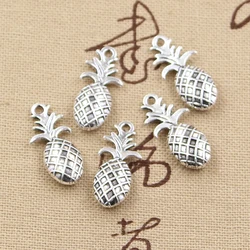 Fruit & Berry Antique Silver Pendants (B.23x10mm - 15pcs)