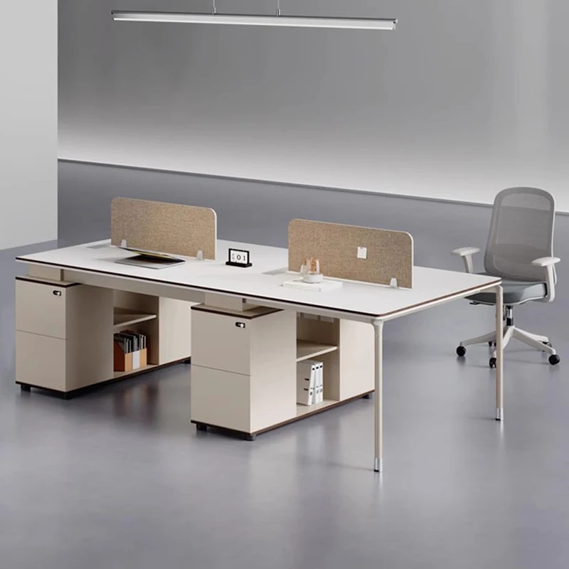 

Computer Staff Office Desk Simple Modern Workstation Screen Seat Staff Desk Work Mesa De Escritorio Office Furniture KMOD