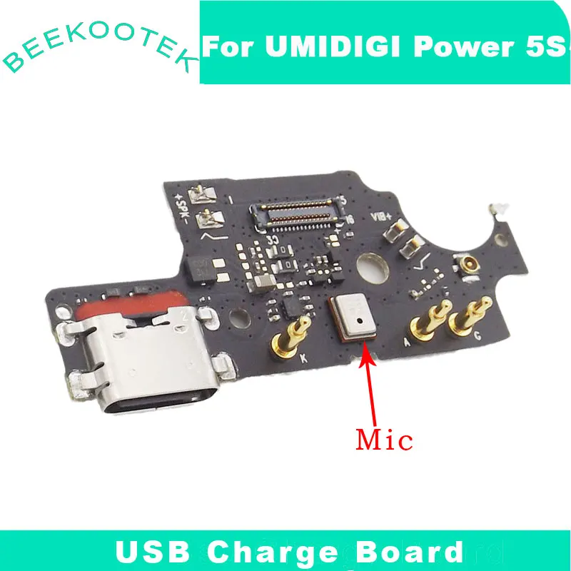 

Original New UMIDIGI POWER 5S USB Board USB Plug Charge Board With Mic Repair Replacement Accessories for UMIDIGI Power 5S Phone