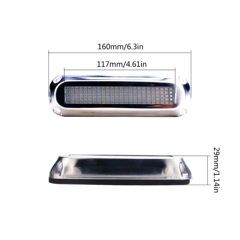 120 LED Universals Waterproof Navigations Boat Light For Truck Boat Stern Lamp Marine Sailings Light marine boat lights