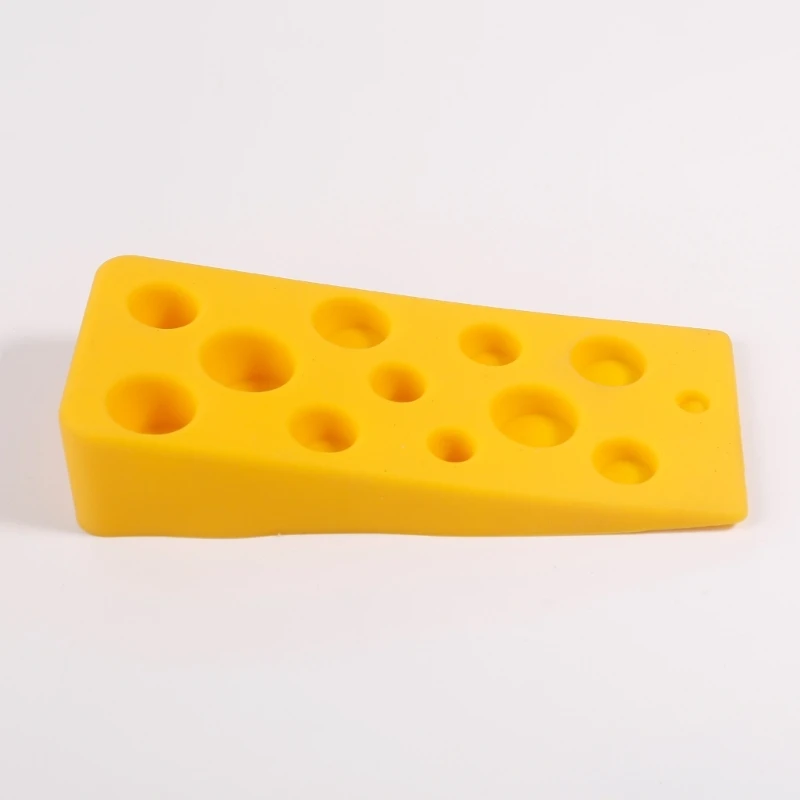 3 Pack Cheese Door Stops Door Stop Silicone Stops Heavy Duty R9UF