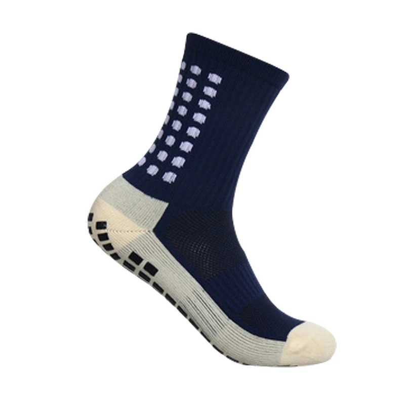 Herren Fußball Fußball Socken Sport Radsport Griff Socken Anti-Rutsch-Rutsch-Griff Pads für Fußball Basketball neuen Handtuch boden