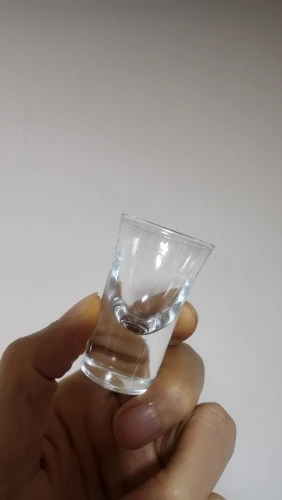 6PCs Glass Set Transparent 15ml Shot Glass Thickened Bottom Liquor Cup Bullet Cups One Mouth Small Cup Wine Drinkware Wholesale photo review