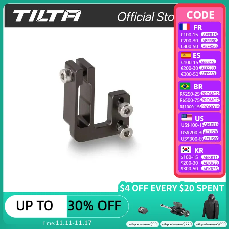 

Tilta HDMI and Run/Stop Cable Clamp Camera Attachment for Sony A6300-6400