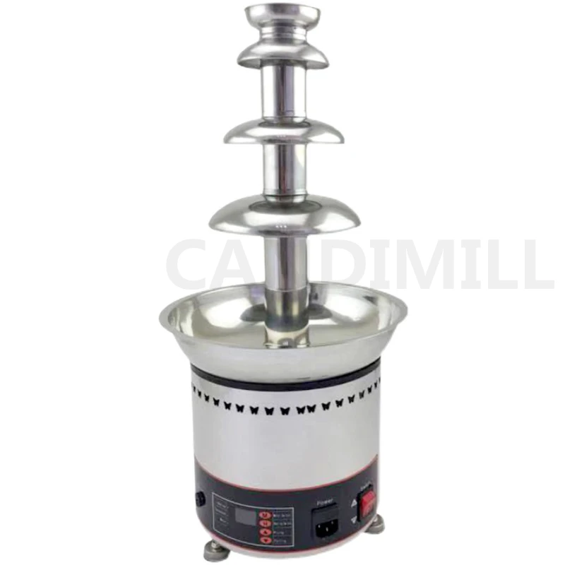 110V/220V Chocolate Melt With Heating Fondue Fountain 4/5/6/7 Tier Chocolate Fountain Melting Machine