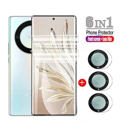 Universal 6-in-1 Full Coverage Screen and Camera Lens Protective Film for Soft Hydrogel Film (For Honor Magic 7)