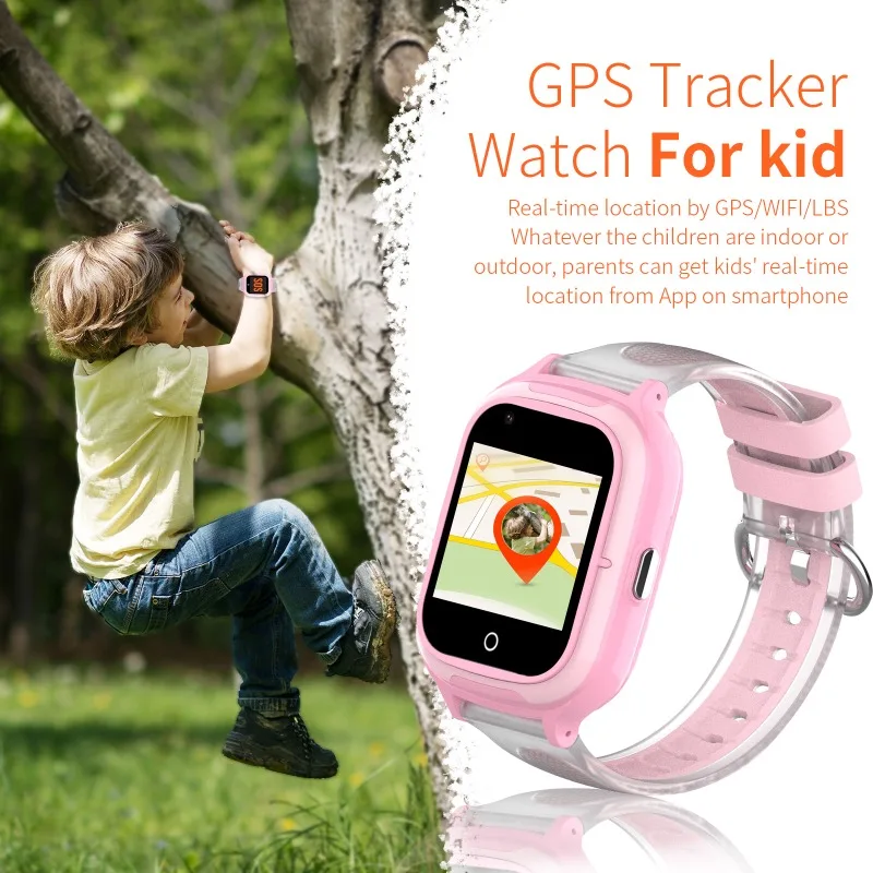 Wonlex KT23T Smart Watch Children 4G SOS Video Call Thermometer