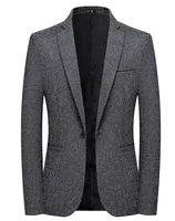 Blazers Fashion Business Everything Trend British Style Casual Slimming Solid Color Wedding Work Four Season Style Male  Blazer 1