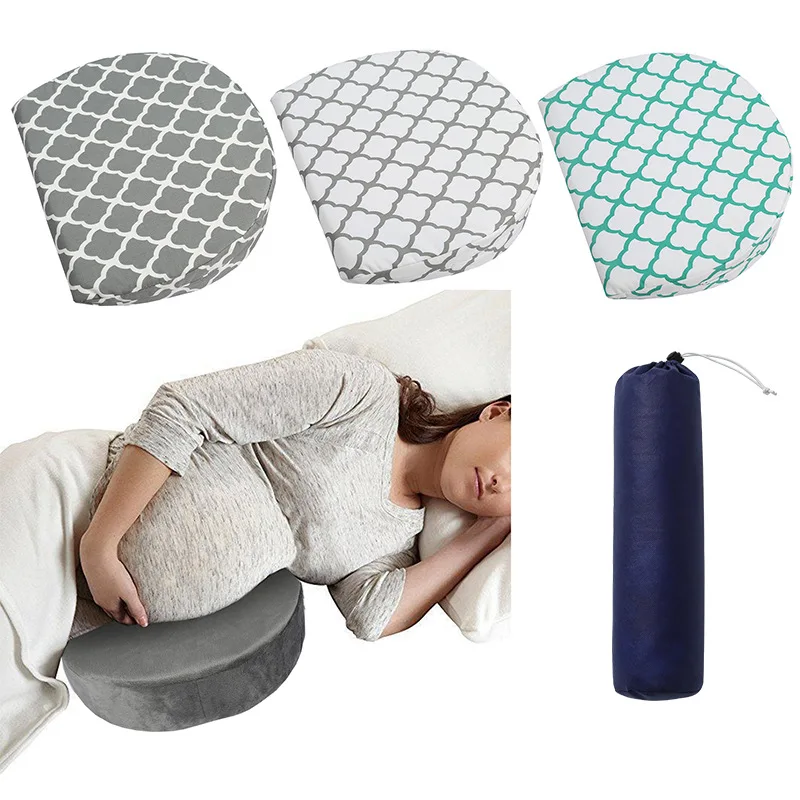 Pregnancy Pillow Pregnancy Pillows for Sleeping Wedge Pillow Belly Wedge Memory Foam New Mom Gifts for Women