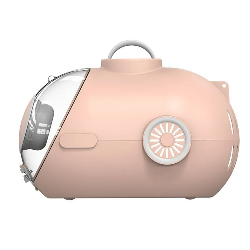 

Fresh Air Breathable Cat Bag Space Capsule Capsule White Cat Dog Portable Go Out Pet Backpack Portable Pet Items Carrying Bag