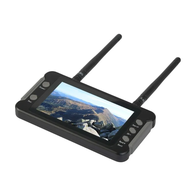 

Foxeer 4.3" FPV Monitor 5.8G 40CH Build-in High Sensitivity Dual Receiver DVR 1200mah Battery for FPV Freestyle DIY Parts