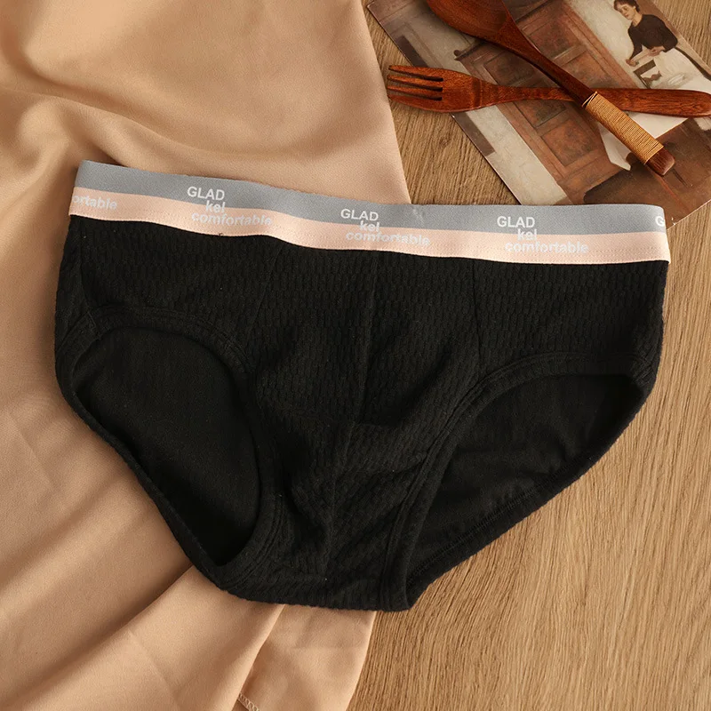 EXILIENS Brand GLAD Soft Cotton Underwear Men Brief Mens Briefs