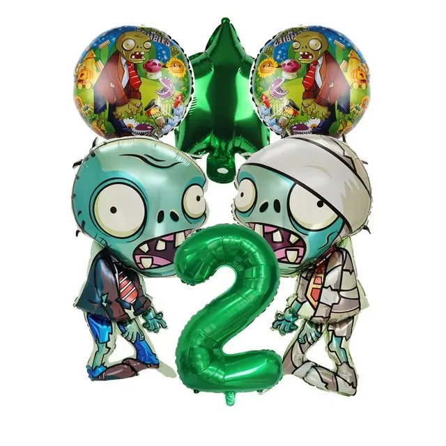 Festa Compleanno Plants Decorazioni Compleanno Plantes Decorazione Compleanno Zombies Palloncini Compleanno Plants Vs Zombies Palloncino Compleanno Pvz Topper Torte Plantes Festone Compleanno
