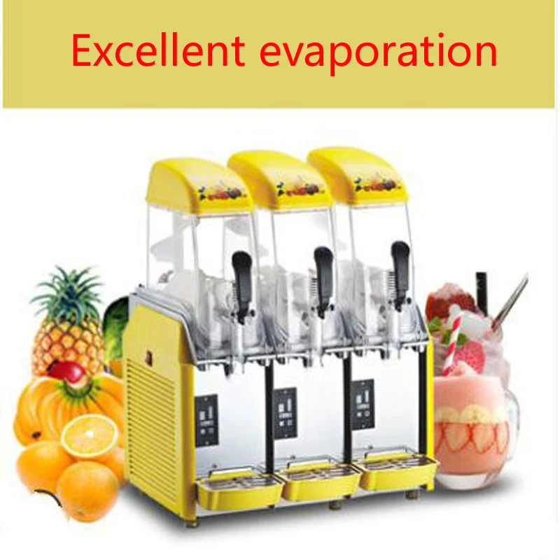 

1/2/3 Tanks Commercial Ice-Cool Juice Smoothie Slush Maker Frozen Beverage Cold Drink Dispenser Vending Machine For Home