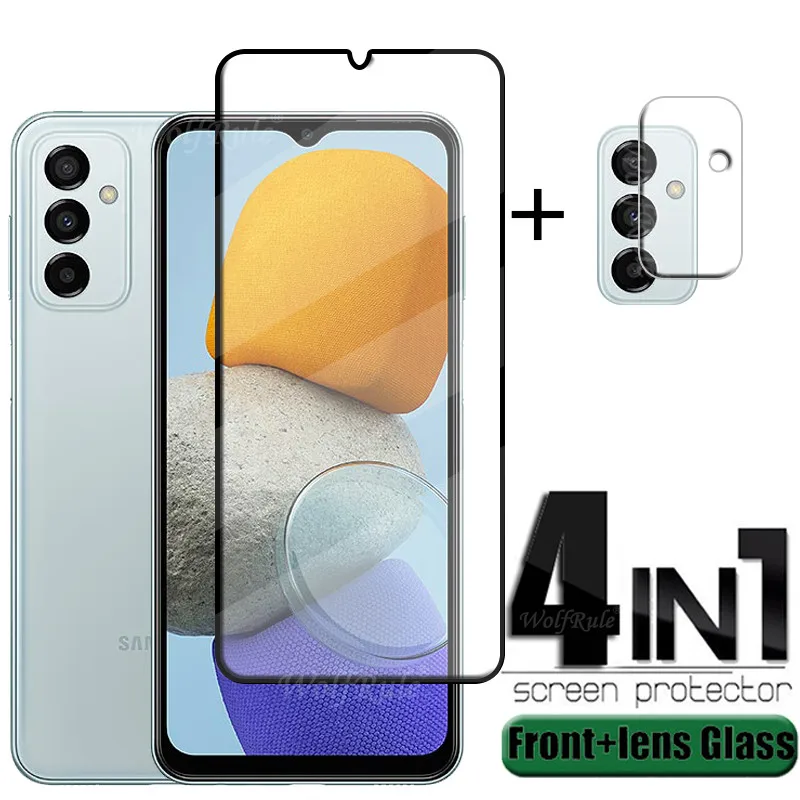 4 в 1 для Samsung Galaxy M23 5G стекло для Samsung M23 5G закаленное стекло Защита для экрана для Samsung M22 M33 M32 M12 M23 5G стекло для объектива