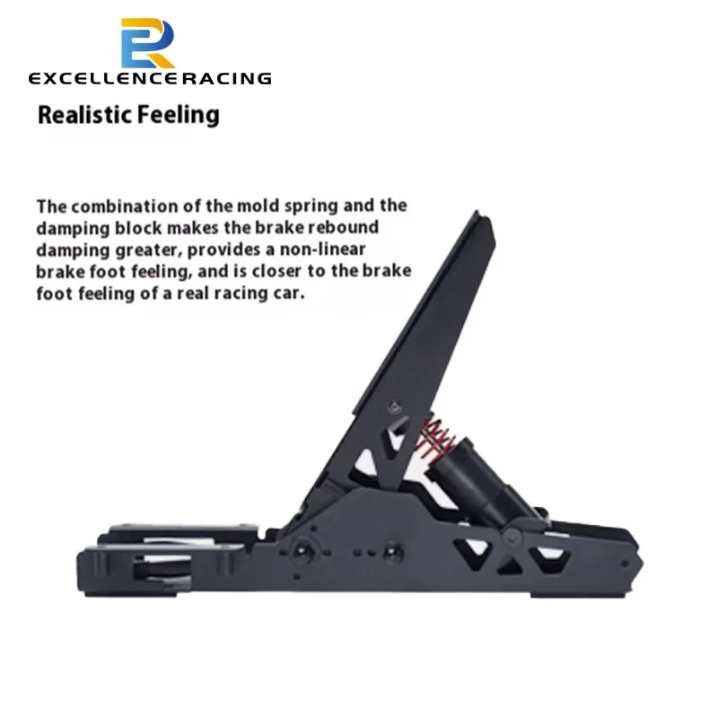 Racing SR-P Lite Bremspedal-Kit Feder- und Dämpfungsblock-Kombinations-Stoppschalter R5 Racing Simulator Zubehör Custom – Detail 5