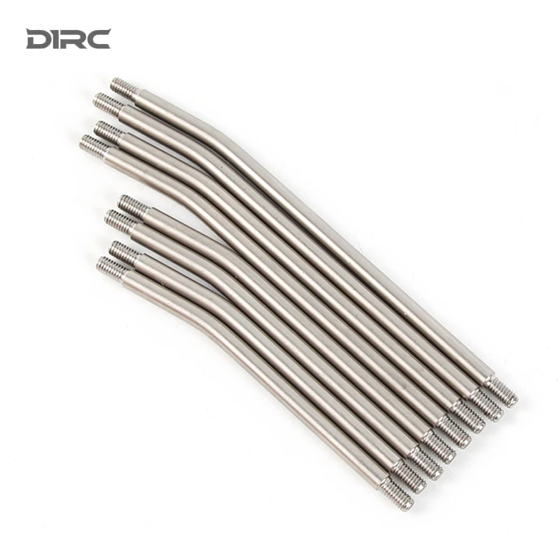 

8pcs 313 Wheelbase Titanium Alloy Tie Rod for 1/10 RC Crawler Car Traxxas TRX4 Defender TRX6 AXIAL SCX10 II 90046 RC4WD D90 Diy