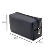 Personalized Embroidery Small Makeup Bag PU Leather Travel Cosmetic Pouch Toiletry Bag for Women Portable Water-Resistant 5