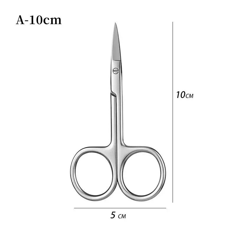 Stainless steel Surgical Straight Bend tip surgical instruments stitches tissue Scissors Medical Emergency Field Equip Shearing 6