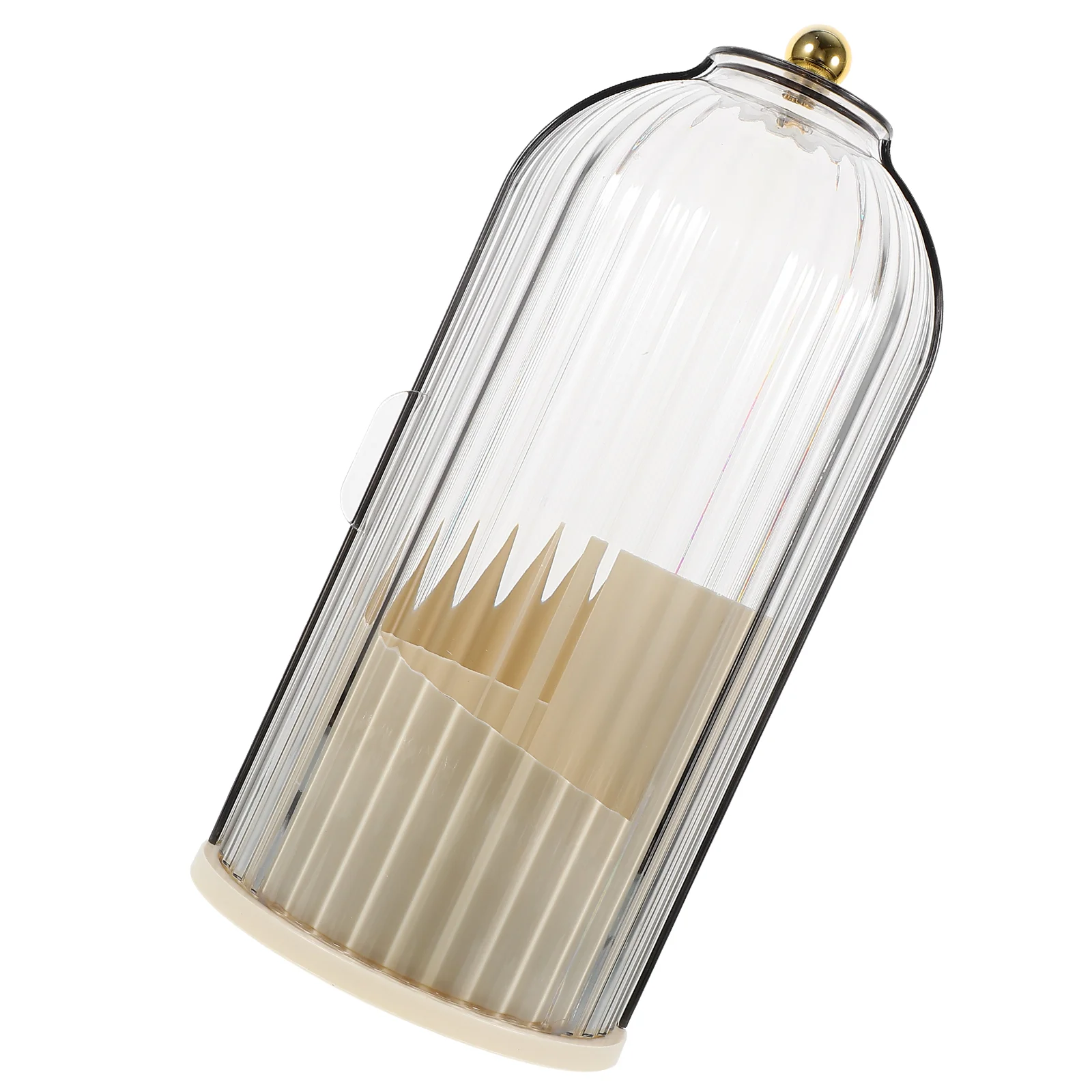 

Desktop Storage Box Brushes Container Light Luxury Makeup Organizer Plastic Holder