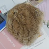 Russian Women Good Elastic Real Rabbit Fur Skully Hat Lady Winter Warm Knitted Genuine Rabbit Fur Hats Outdoor Fluffy Fur Caps 5