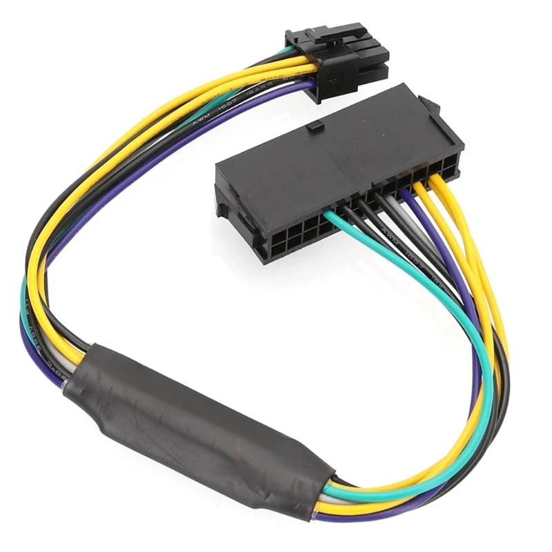 para Dell Optiplex 3020 7020 9020 Pinos Cabo de Alimentação Atx 24 Pinos para 8pin Cabos 30cm de Longa Fonte de Alimentação Adaptador Cabo Substituição - Imagem 2