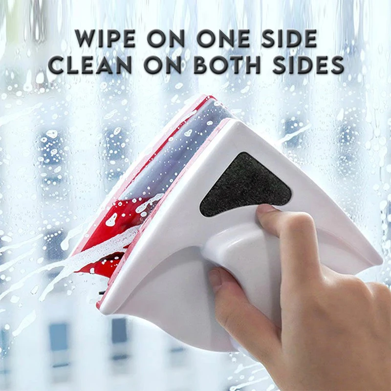 Window Cleaner Window Cleaning Brush Double Sided Magnetic Window Glass Cleaner Magnets Brush 3-8mm/5-12mm/15-24mm/