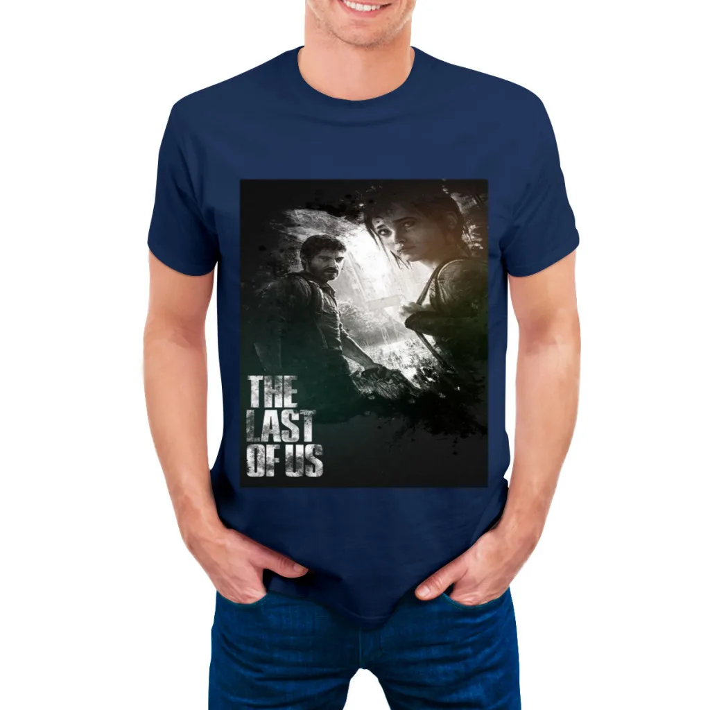 thumbnail image 1 of Camiseta de manga corta con cuello redondo y nueva camiseta de verano para hombre de The Last Of Us, 1 of 5