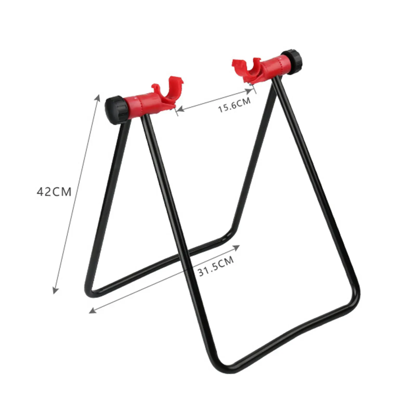 Bicycle Parking Rack Mountain Road Bike Triangle Vertical Foldable for Mountain Road Bike Folding Repairing Adjusting